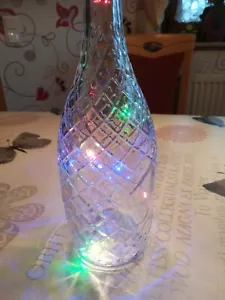 LED Draht Micro Lichterkette, 15 LEDs Bunt o.Batterie und o. Flasche - Bild 1 von 3