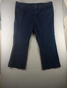 Michael Kors Jeans Übergröße 22 W Straight Leg Qualität Dark Wash Denim - Bild 1 von 9