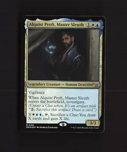 Carta MTG mitica Alquist Proft, Master Sleuth 0185 Murders at Karlov Manor FOIL - Foto 1 di 3