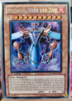 METAION, HERR DER ZEIT - PHSW-DE098 Secret Rare / 1. Auflage Near Mint  - Bild 1 von 3