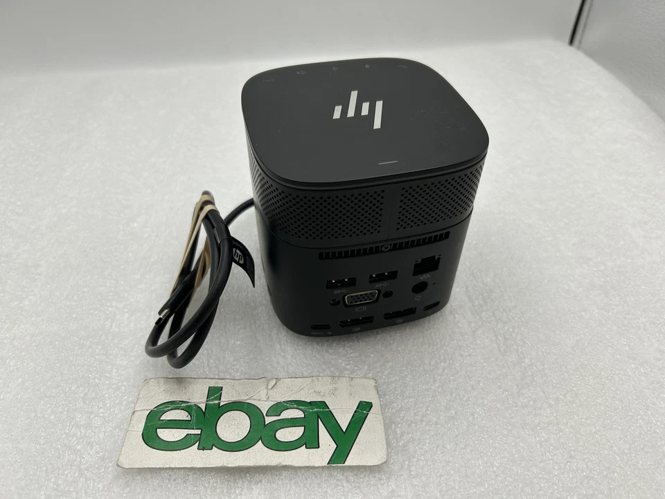 HP Thunderbolt Docking Station 120W G2 HSN-IX01 with Bang & Olufsen Audio NO AC - Image 1 of 4