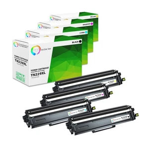 Cartucho de tóner compatible 4Pk TCT Premium TN229 BCYM HY para Brother MFCL3780CDW - Imagen 1 de 6