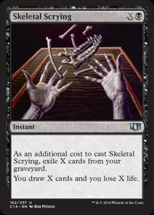 Skeletal Scrying - Light Play MTG Commander 2014 Edition - Image 1 of 1
