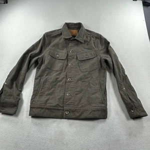 Taylor Stitch Jacket Mens 38 Olive Long Haul Organic Cotton Trucker Workwear - Picture 1 of 13