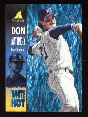 Pinnacle Don Mattingly 1995 White Hot WH10 Yankees Foto 1 de 2