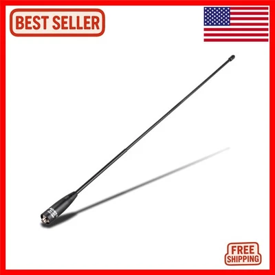 15,6-дюймовая двухдиапазонная антенна Nagoya — непревзойденная сила сигнала для BaoFeng R... - Изображение 1 из 4