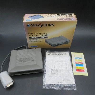Sega Saturn Multi Terminal 6 Player Adapter HSS-0103 Genuine OEM Korea Made - Image 1 of 4
