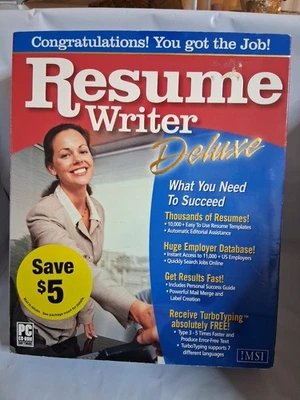 IMSI/Design Resume Writer Deluxe - Image 1 of 4