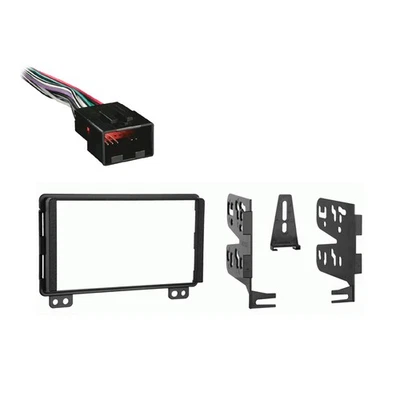 Fits Ford Mustang 2001-2003 Double DIN Stereo Harness Radio Install Dash Kit - Image 1 of 3