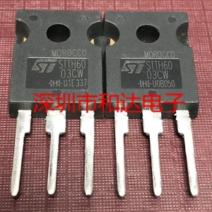 10PCS STTH6003CW TO-247 Fast 300V 60A - Picture 1 of 3