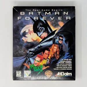 Batman Forever (PC) Big Box + Manual (No Game) - Picture 1 of 11