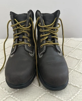 Deer Stags Mak2 Thinsulate Waterproof Brown Work Hiking Boots Big Kids 4 - Image 1 of 4