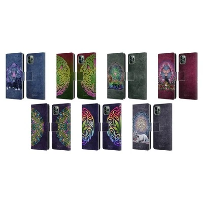 FUNDA BILLETERA LIBRO CUERO CELTA FRESNO BRILLANTE OFICIAL PARA TELÉFONOS APPLE iPHONE Foto 1 de 4