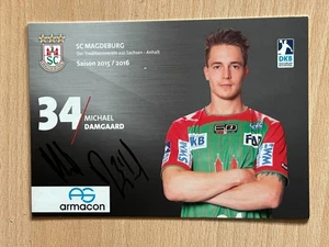 Michael Damgaard SC Magdeburg Autogrammkarte original signiert #46047 - Bild 1 von 1