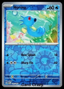 Horsea 116/165 Reverse Holo SV: Scarlet & Violet 151 [Casi Como Nuevo] - Imagen 1 de 1