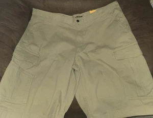 Neu mit Etikett Carhartt Herren 11" Cargo Arbeitsshorts robust flexibel entspannte Passform khaki Größe 44 - Bild 1 von 7