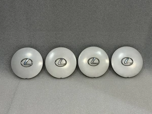 Lexus 1990-92 LS400 OEM orig 15 inch wheels SILVER Chrome center 4 Caps - Picture 1 of 5