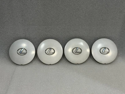 Lexus 1990-92 LS400 OEM orig 15 inch wheels SILVER Chrome center 4 Caps - Image 1 of 4