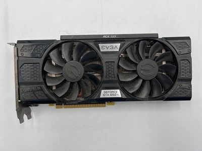 EVGA GTX 1050 Ti FTW GAMING 4GB GDDR5 GPU 04G-P4-6258-KR VIDEO CARD - Image 1 of 4
