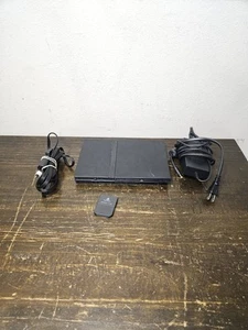 Sony PlayStation 2 Slim Bundle Cords Memory Card Tested - Picture 1 of 8