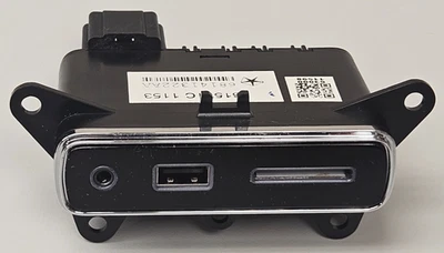 2014-2017 吉普大切诺基原始设备制造商 USB AUX 媒体集线器中心 9L5 — 第 1/4 张图片