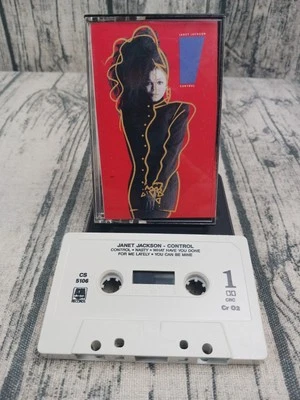 Janet Jackson: Control (Cassette, 1986, A&M Records) Pre-Owned, Good Condition  - Image 1 of 2