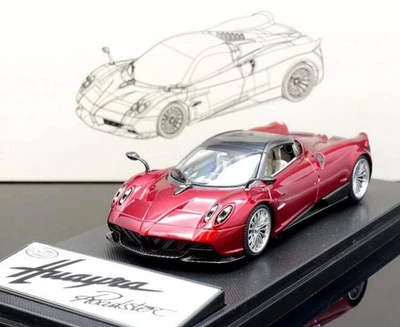 1:43 LCD Models Pagani Huayra Roadster Red LCD43003RE Modellino - Immagine 1 di 2
