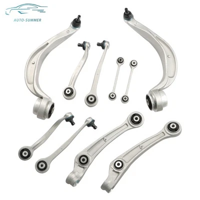 Front Control Arm Balljoint Suspension Kit 10pcs For Audi 2014-15 A4 A5 S4 S5 Q5 Foto 1 de 4