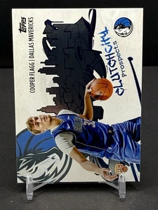 2025-26 Topps NBA Cooper Flagg Clutch City Prospects CC-1 Rookie Card RC Mavs - Bild 1 von 2
