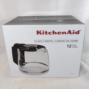 Kitchenaid 12 Cup Glass Carafe NEW KCM11GC Coffee Maker Black KCM111 KCM1202 - Picture 1 of 8