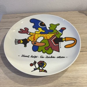 Rosenthal Otmar Alt Künstler-Teller 100 Jahre Rosenthal Ø26 cm Limitiert 5000Stk - Bild 1 von 3