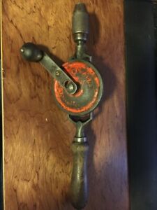 COLLECTABLE STANLEY NO. 805 SINGLE PINION HAND DRILL.