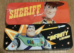 Disney Toy Story Pencil Box Woody And Buzz Light Year - Foto 1 di 4