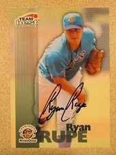 1999 TEAM BEST RYAN RUPE AUTO SIGNED AUTOGRAPH TAMPA BAY DEVIL RAYS RIVER DOGS
