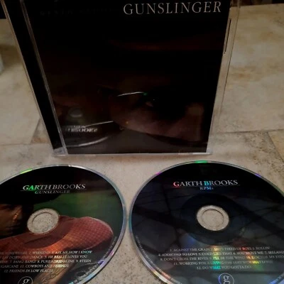 2 - Garth Brooks CD  Gunslinger  &  RPM's Limited First Edition  VG  - Image 1 of 4