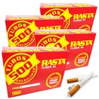 Tubes Empty with Filter XL 25mm Filling Rasta 1000 A 24000 Cigarettes