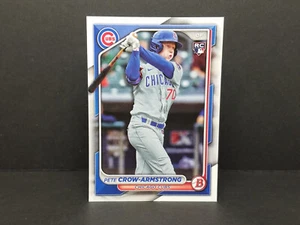 2024 Topps Bowman #85 Pete Crow-Armstrong, Chicago Cubs (RC) - Base Rookie Card - Picture 1 of 2