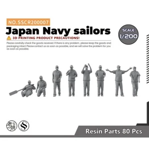 Yao's Studio SSCR200007 1/200 Model Upgrade Parts Japan Navy Sailors - Foto 1 di 3