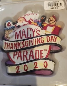 Kurt Adler Macy's Thanksgiving Day Parade 2020 Ornament, NWT - Picture 1 of 3