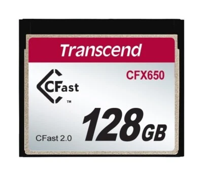 Transcend 128GB CFast 2.0 CFX650 Memory Card - Image 1 of 2