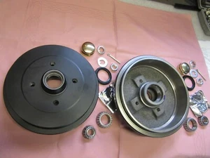 BREMSTROMMEL-SET inkl. Radlager+Befestigungsset 200mm für VW+Audi 4 Loch "N E U" - Bild 1 von 7