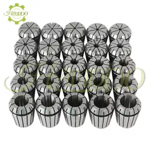 25 Piece Collet Set ER32 Collet Chuck 1/16" -3/4" Holder Spring Collet Set New - Picture 1 of 10