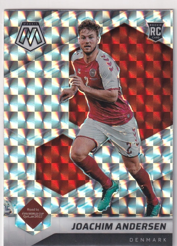 2021-22 MOSAIC PRIZMS SILVER RC JOACHIM ANDERSEN DENMARK PRIZM SOCCER GE-7 - Image 1 of 1