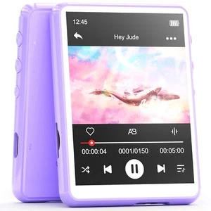 MECHEN 64GB MP3 Player Bluetooth 5.3, 2.4" Full Touch Scree w/ Speaker, FM Radio - Picture 1 of 34