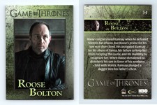 Roose Bolton #54 Game Of Thrones Season 6 Rittenhouse 2017 Trading Card