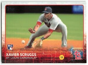 2015 Topps Xavier Scruggs RC St. Louis Cardinals #694 Rookie