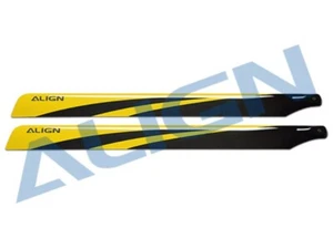 Ausrichtung 650 Carbon Faser Blades-Yellow: HD650AT - Picture 1 of 4