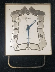 Vintage Cyma Swiss / Gorham Alarm Clock sold as is for parts, works perfectly - Picture 1 of 4