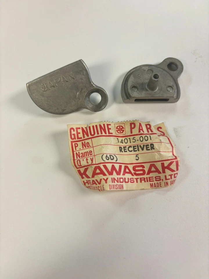 Kawasaki A1 S1 S2 1971-1977 S3 H1 H2 KH250 KH400 KH500 ACEITE RECEPTOR 14015-001 Foto 1 de 1