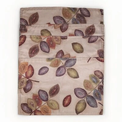 Croscill Pack Of 4 Mosaic Leaves Fabric Placemats (Size: 12.45" x 18.75" x 0.2") - Image 1 of 4